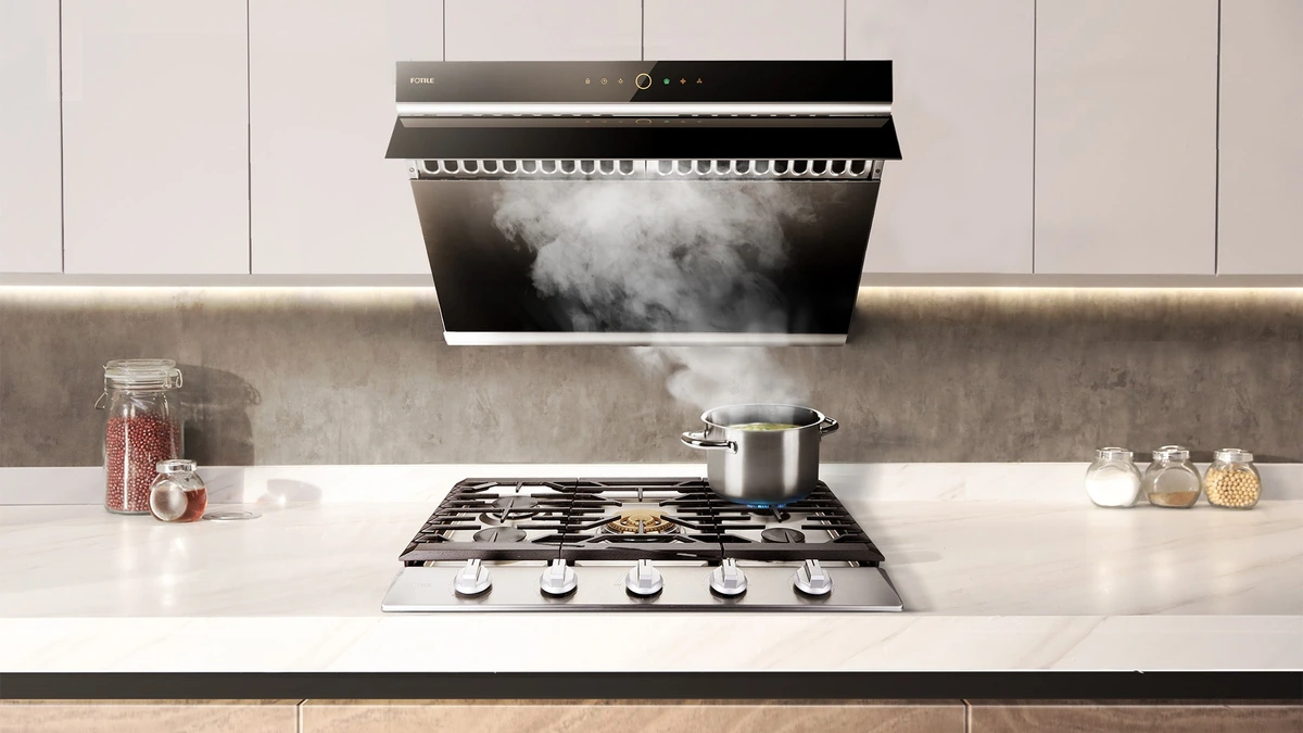 Fotile luxury smart kitchen appliances suite showcase